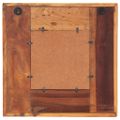 vidaXL Zrkadlo s obložením s Budhom 50x50 cm masívne recyklované drevo