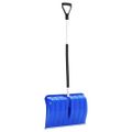 vidaXL Lopata na sneh modrá 145 cm hliník