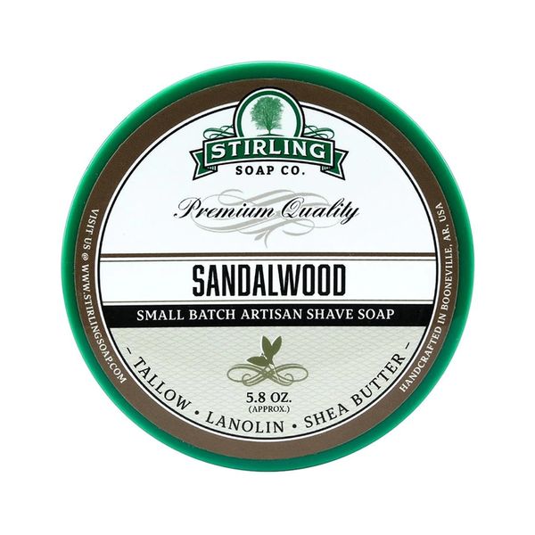 Mydlo na holenie STIRLING Shave soap Sandalwood 170 ml