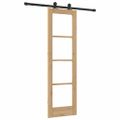 vidaXL Posuvné dvere ORKDAL Prírodná 61 x 198,5 cm