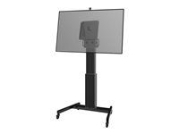 Vozík - motorizovaný - pre interaktívne tabule - čierna - veľkosť obrazovky: 50"-51" - montážne rozhranie: 350 x 350 mm - pre Microsoft Surface Hub 2S 50"