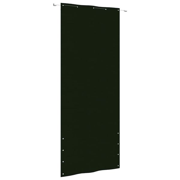vidaXL Balkónová markíza tmavozelená 100x240 cm oxfordská látka