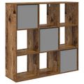 vidaXL Servírovacia skriňa Staré drevo 102 x 31 x 99,5 cm