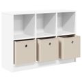 vidaXL Servírovacia skriňa Biela 88,5 x 27,5 x 63,5 cm