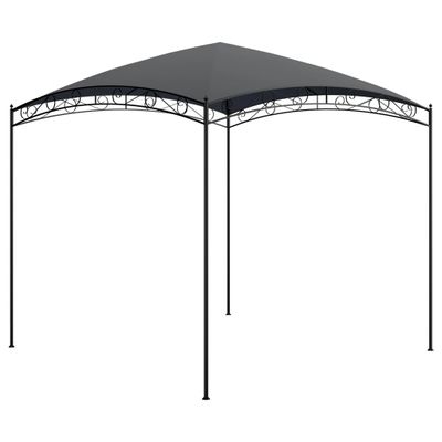 vidaXL Altánok 3x3x2,65 m antracitový 180 g/m²