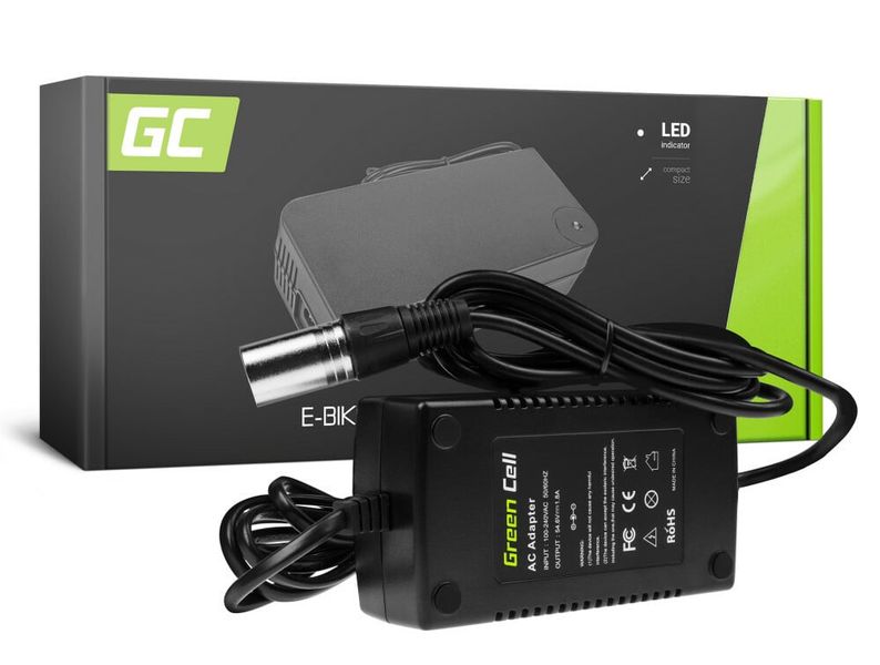 Green Cell ACEBIKE04 nabíjačka pre elektrobicykle 54,6V 1.8A (Cannon)