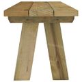vidaXL Záhradná lavička 110 cm impregnované borovicové drevo
