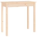 vidaXL Konzolový stolík 80x40x75 cm masívne borovicové drevo