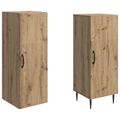 vidaXL Sada skríň 2 ks Dub artisan Kompozitné drevo