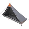 vidaXL Stan na batohovanie 222 x 85 x 125 cm Šedá a oranžová