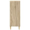 vidaXL Servírovacia skriňa Dub sonoma 33 x 34,5 x 90 cm