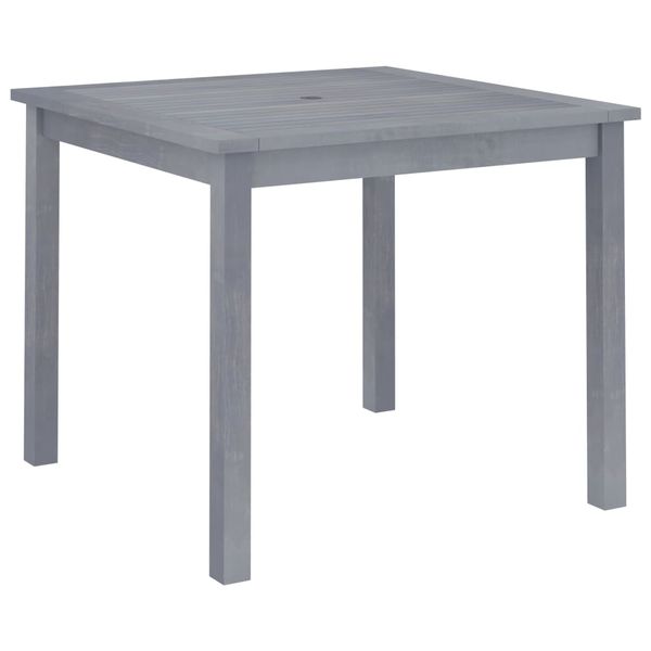 vidaXL Záhradný jedálenský stôl 88x88x74 cm akáciový masív