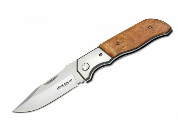Magnum 01MB234 Forest Ranger 42 vreckový nôž 9,8 cm, drevo Burl
