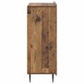 vidaXL Servírovacia skriňa Staré drevo 66 x 34,5 x 92 cm