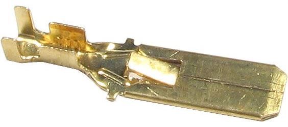 Faston-konektor 9,5mm neizolovaný, kábel 1,5-6mm2