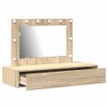 vidaXL Toaletný stolík Hnedá 100 x 40 x 70 cm Kompozitné drevo