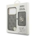 Puzdro Guess 4G s portfóliom Magsafe pre iPhone 17 Pro hnedé