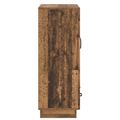 vidaXL Servírovacia skriňa so zásuvkou Staré drevo 66 x 34,5 x 92 cm