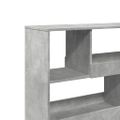 vidaXL Knižnica/deliaca stena betónová sivá 100x33x94,5 cm