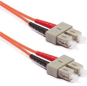 Optický patchkábel duplex SC-SC, 50/125um MM, 150 m, OM2