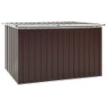 vidaXL Záhradný úložný box hnedý 171x99x93 cm