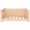 vidaXL Pelech pre psa 65,5x50,5x28 cm masívne borovicové drevo