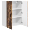 vidaXL Dvierka na umývačku Kalmar Dymová dub 60 x 31 x 80 cm