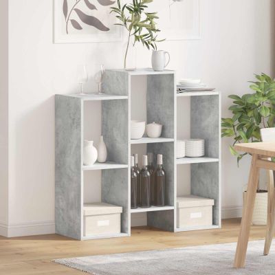 vidaXL Servírovacia skriňa Betónová šedá 90 x 30 x 90 cm