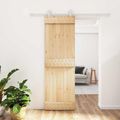 vidaXL Posuvné dvere Prírodná a biela 70 x 210 cm