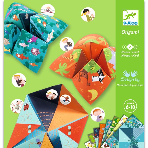 Origami so samolepkami Nebo peklo raj