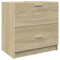 vidaXL Skrinka pod umývadlo dub sonoma 59x37x59 cm kompozitné drevo