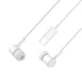 XO drôtové slúchadlá EP81 USB-C biela