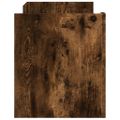 vidaXL TV skrinka dymový dub 100x35x40 cm spracované drevo