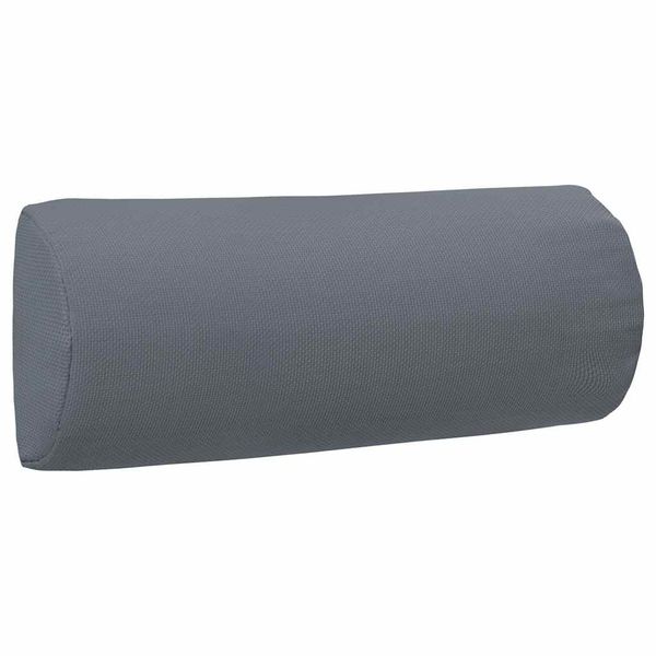 vidaXL Opierka hlavy na ležadlo sivá 40x7,5x15 cm textilén