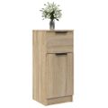 vidaXL Komody 2 ks dub sonoma 30x30x70 cm spracované drevo