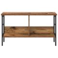 vidaXL Regál na knihy 2 úrovní 82 x 32 x 47 cm Kompozitné drevo