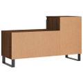 vidaXL Botník hnedý dub 102x36x60 cm spracované drevo