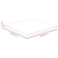 vidaXL Stolová doska 80x80x4 cm bambus