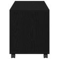 vidaXL Koncový stôl Čierny dub 72 x 33 x 42,5 cm Kompozitné drevo