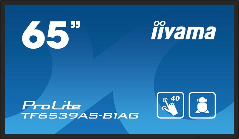 65'' iiyama TF6539AS-B1AG: IPS, 4K, Android