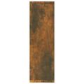 vidaXL Nástenná polica dymový dub 85x16x52,5 cm spracované drevo