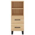 vidaXL Vysoká skrinka dub sonoma 34,5x34x180 cm spracované drevo