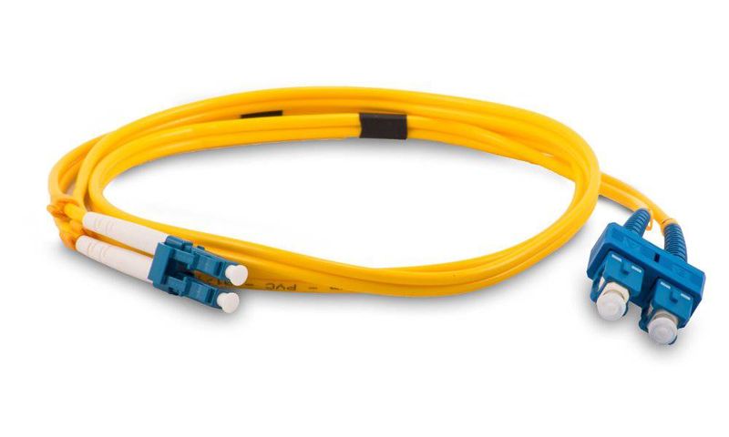 Optický patchkábel duplex LC-SC 50/125 µm MM,20 m, OM2