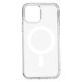 Puzdro Anti Shock 1,5 mm Mag pre iPhone 12 / 12 Pro 6,1" transparentné s veľkým otvorom
