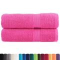 vidaXL Prémiové osušky SOLUND 2 ks 100x150 cm 600 g/m2
