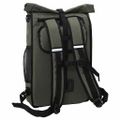 vidaXL Cyklistická taška Olivová 31 x 13 x 58 cm Polyester