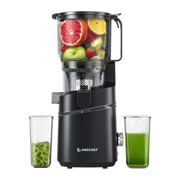 Odšťavovač AMZCHEF SJ-036CBK (čierny)