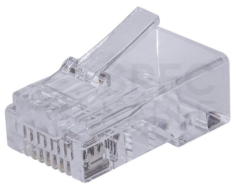 Konektor NEKU UTP CAT6 RJ45 8P8C, netienený, balenie 100 ks