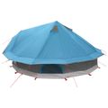vidaXL Tipi stan 18-miestny Modrá Polyester a oceľ