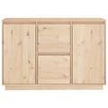 vidaXL Komoda 111x34x75 cm borovicový masív